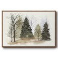 thumbnail image 1 of In the Mist II - Framed Gallery Wrapped Holiday Canvas - 25 x 37 - Rosewood Frame, 1 of 8