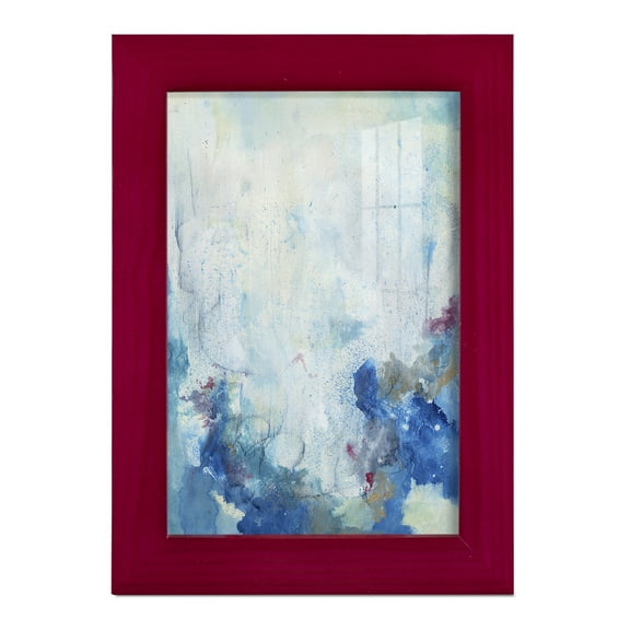 In the Mist II - Framed Print w/glass - Cherry Red