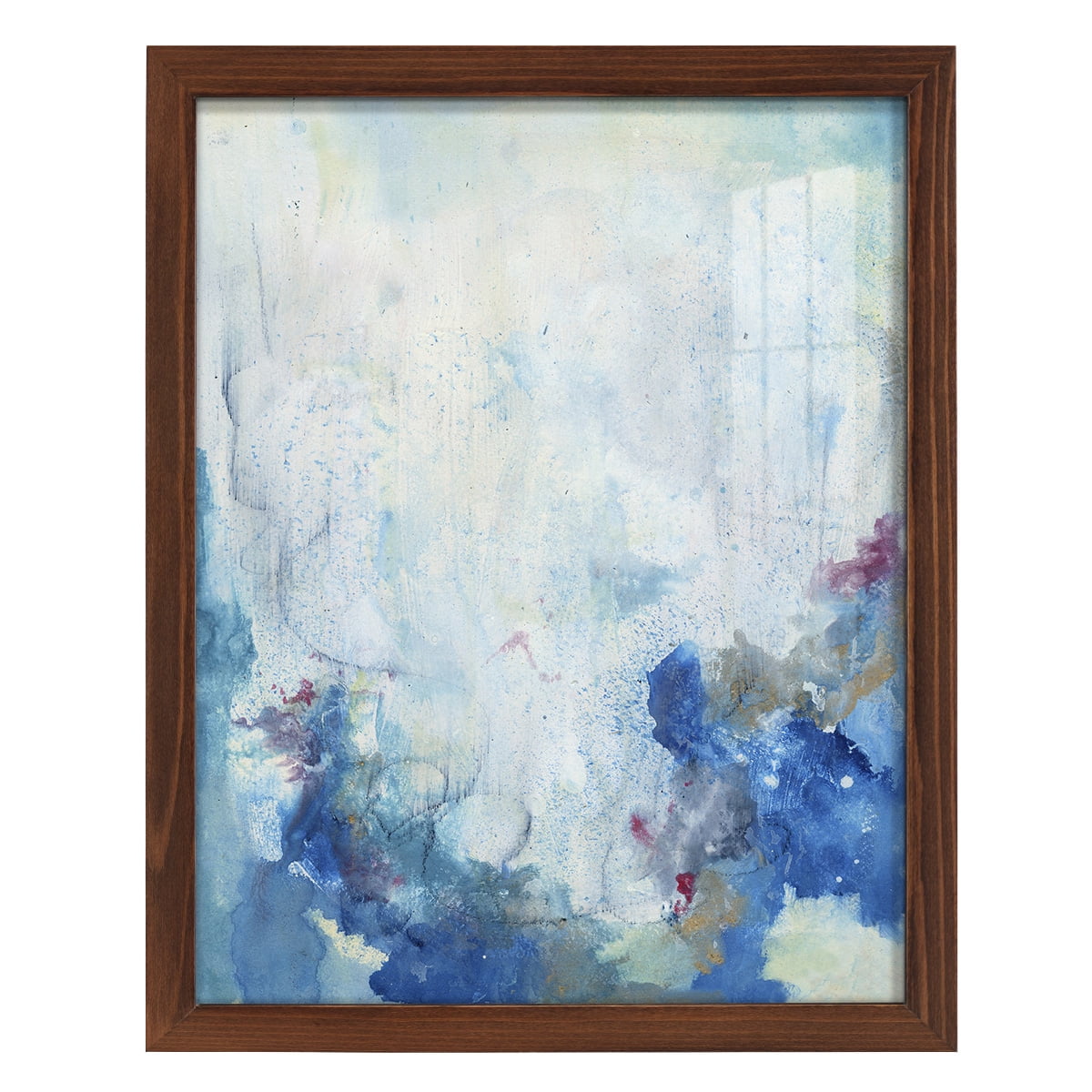 In the Mist II - Framed Print w/glass - Chestnut