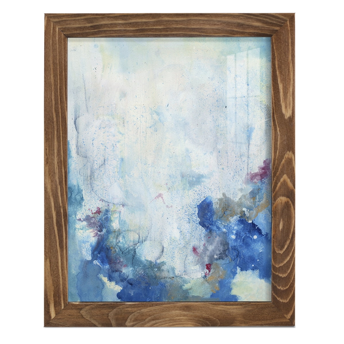 In the Mist II - Framed Print w/glass - Walnut