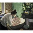 thumbnail image 1 of In the Morning 1910 Boris Mihajlovic Kustodiev 1878-1927 Russian Oil on Canvas State Russian Museum St Poster Print - 18 x 24 in., 1 of 1