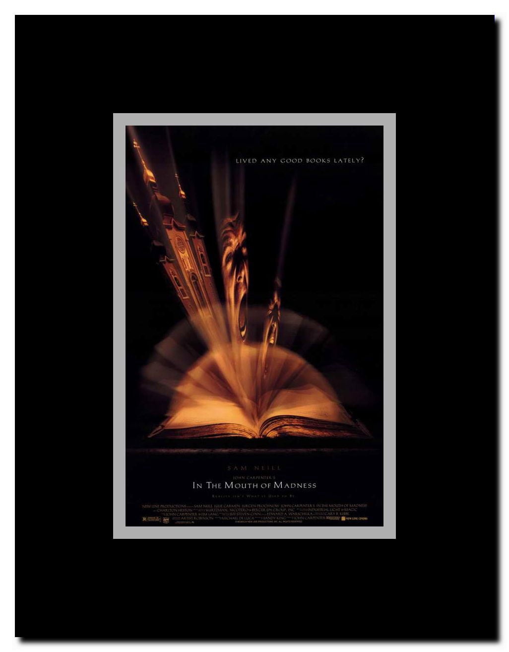 In the Mouth of Madness Framed Movie Poster