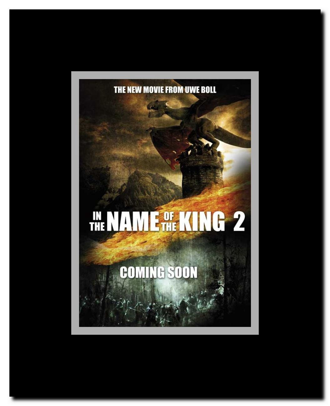 In the Name of the King 2 Framed Movie Poster