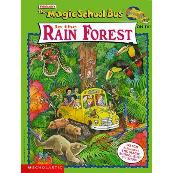 Pre-Owned The Magic School Bus in the Rain Forest (Hardcover) 0590818376 9780590818377