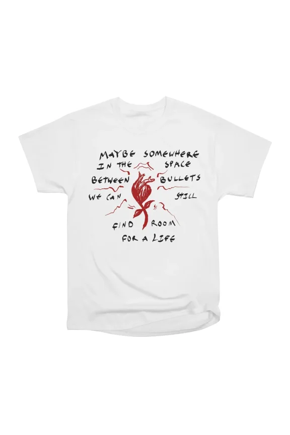 In the Space Between Bullets dark T-Shirt Tee Gift For Him Merch For Her Apparel For Frien