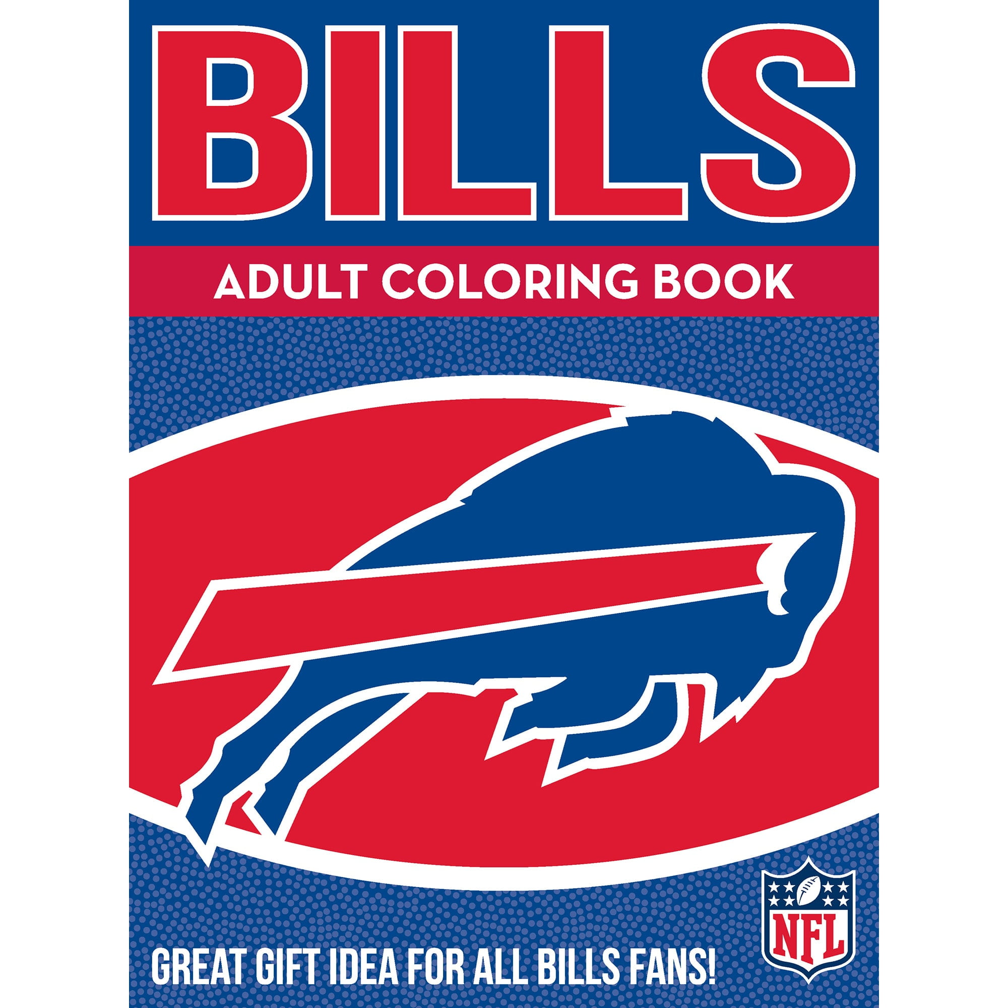 In the Sports Zone NFL Adult Coloring Book, Buffalo Bills 