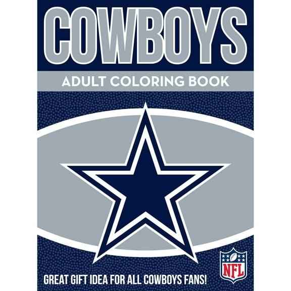 In the Sports Zone - NFL Adult Coloring Book, Dallas Cowboys