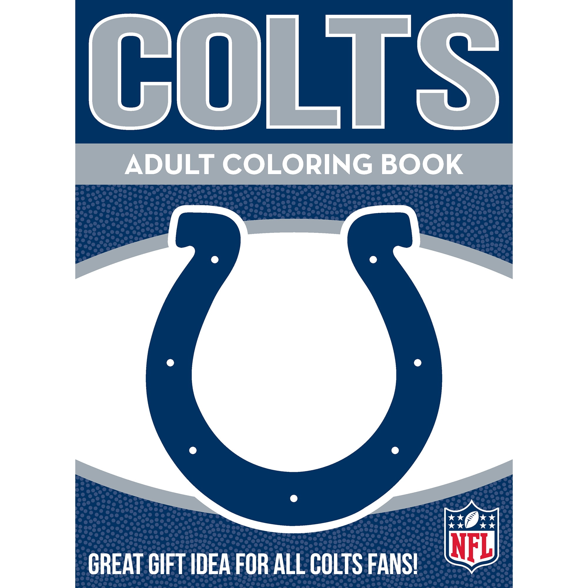 In the Sports Zone - NFL Adult Coloring Book, Indianapolis Colts 