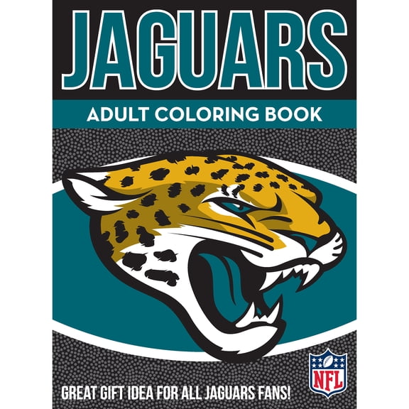 In the Sports Zone - NFL Adult Coloring Book, Jacksonville Jaguars
