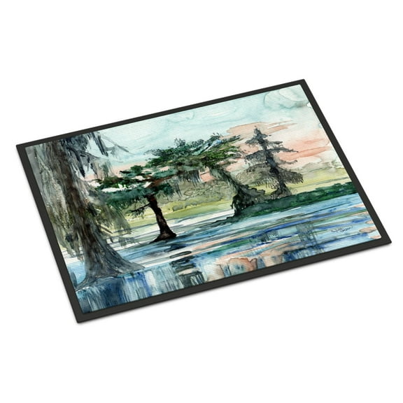 In the Swamp Doormat 18x27