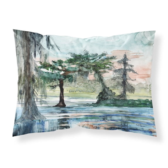 In the Swamp Fabric Standard Pillowcase