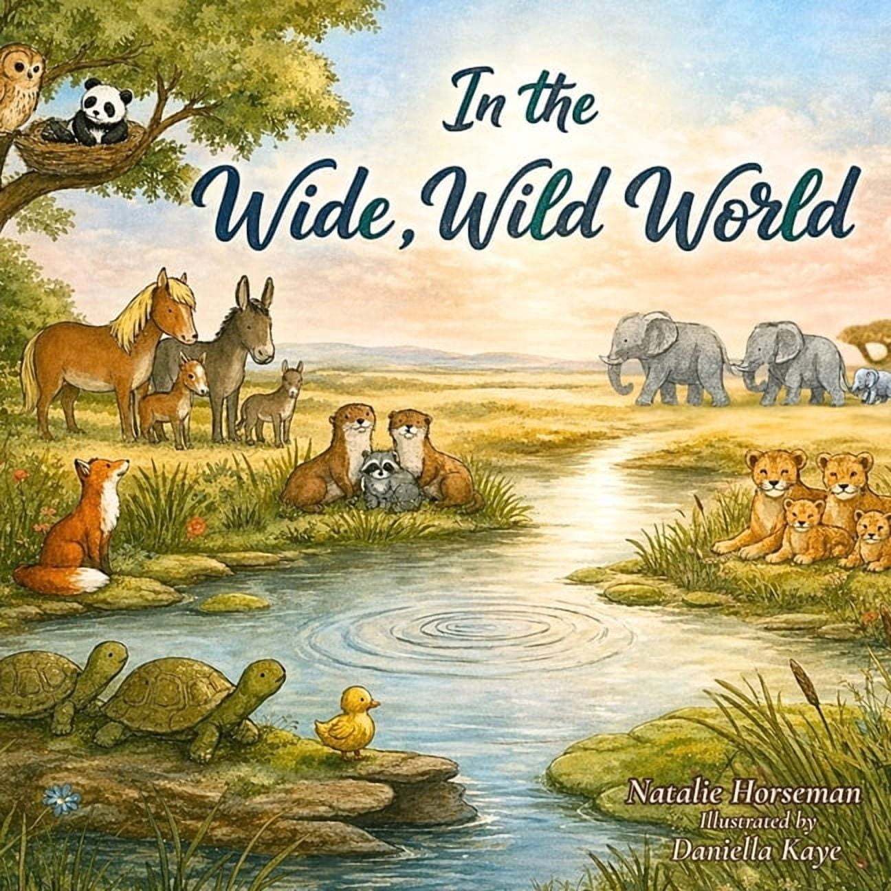 In the Wide, Wild World: A Celebration of Families, Love, and Belonging, (Paperback)