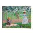 thumbnail image 1 of In the Woods at Giverny c. 1887 - Claude Monet - 9x12 - Wall Art Print - UNFRAMED, 1 of 1