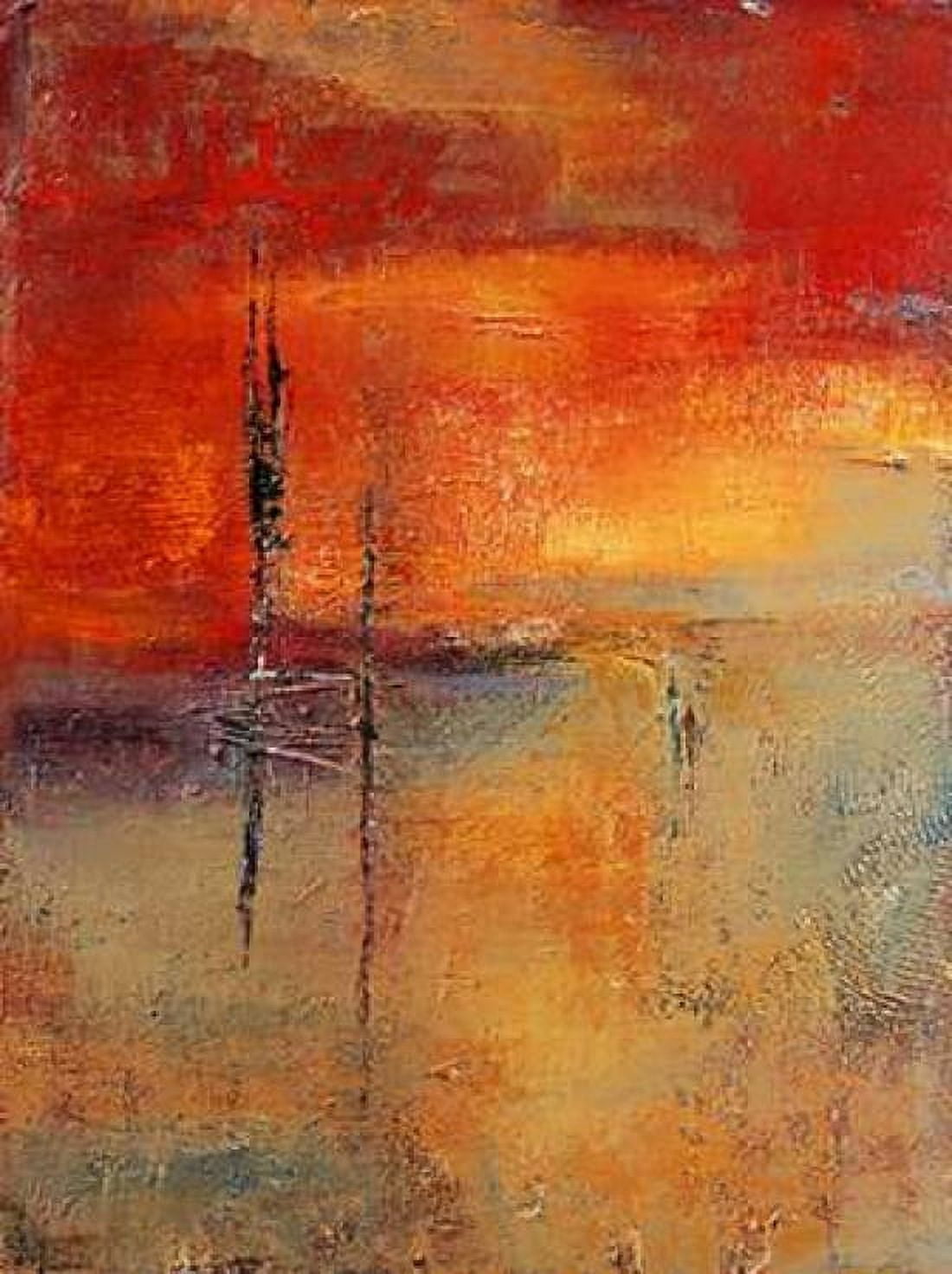 In the distance Canvas Art - Bea Danckaert (18 x 24)