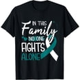 thumbnail image 1 of In this family no one fights alone Cervical Cancer tshirt, 1 of 4