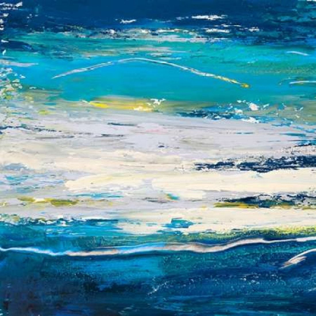 In volo sul mare I Canvas Art - Lucas (24 x 24)