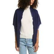 In2 by InCashmere Fringe Cashmere Wrap, Navy