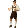 thumbnail image 1 of InCharacter Costumes Bavarian Guy Lederhosen Halloween Fantasy Costume Male, Adult, Brown, 1 of 5