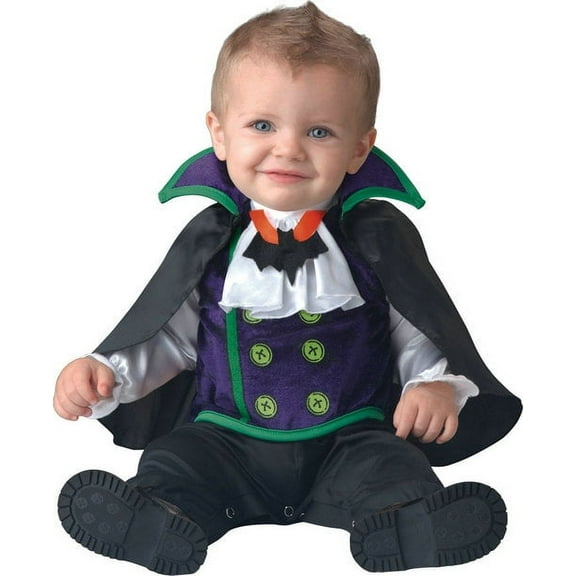 InCharacter Costumes Count Cutie Fancy-Dress Costumes w/ Detachable Cape for Toddlers, 12-18 Months