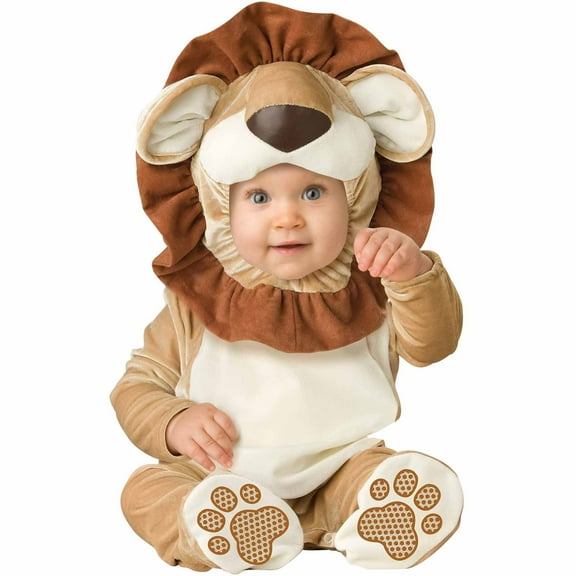 InCharacter Costumes Lovable Lion Halloween Fancy-Dress Costume for Toddler, Infant 12-18 Months
