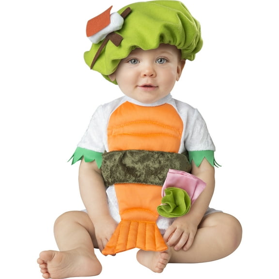 InCharacter Costumes Silly Sushi Sea Food Roll Halloween Fancy-Dress Costume for Infant, L