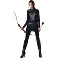 thumbnail image 1 of InCharacter Costumes Warrior Huntress Halloween Fantasy Costume Female, Adult 18-64, Black, 1 of 2