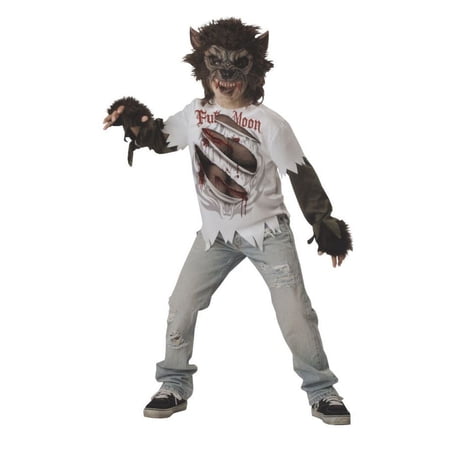InCharacter Costumes Werewolf Boy's Halloween Fancy-Dress Costume for Child, Regular 10