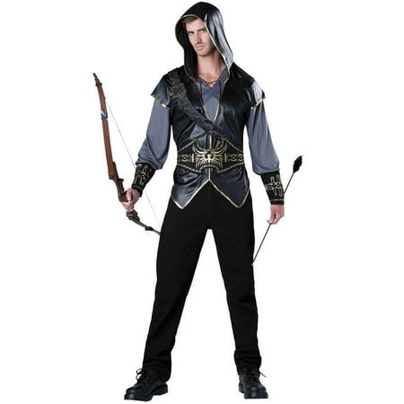 Incharacter Costumes Mens Hooded Huntsman Tunic Costume - Size Large