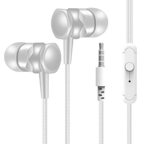 Wired Earphones with Microphone for iOS and Android Stereo Comfortable