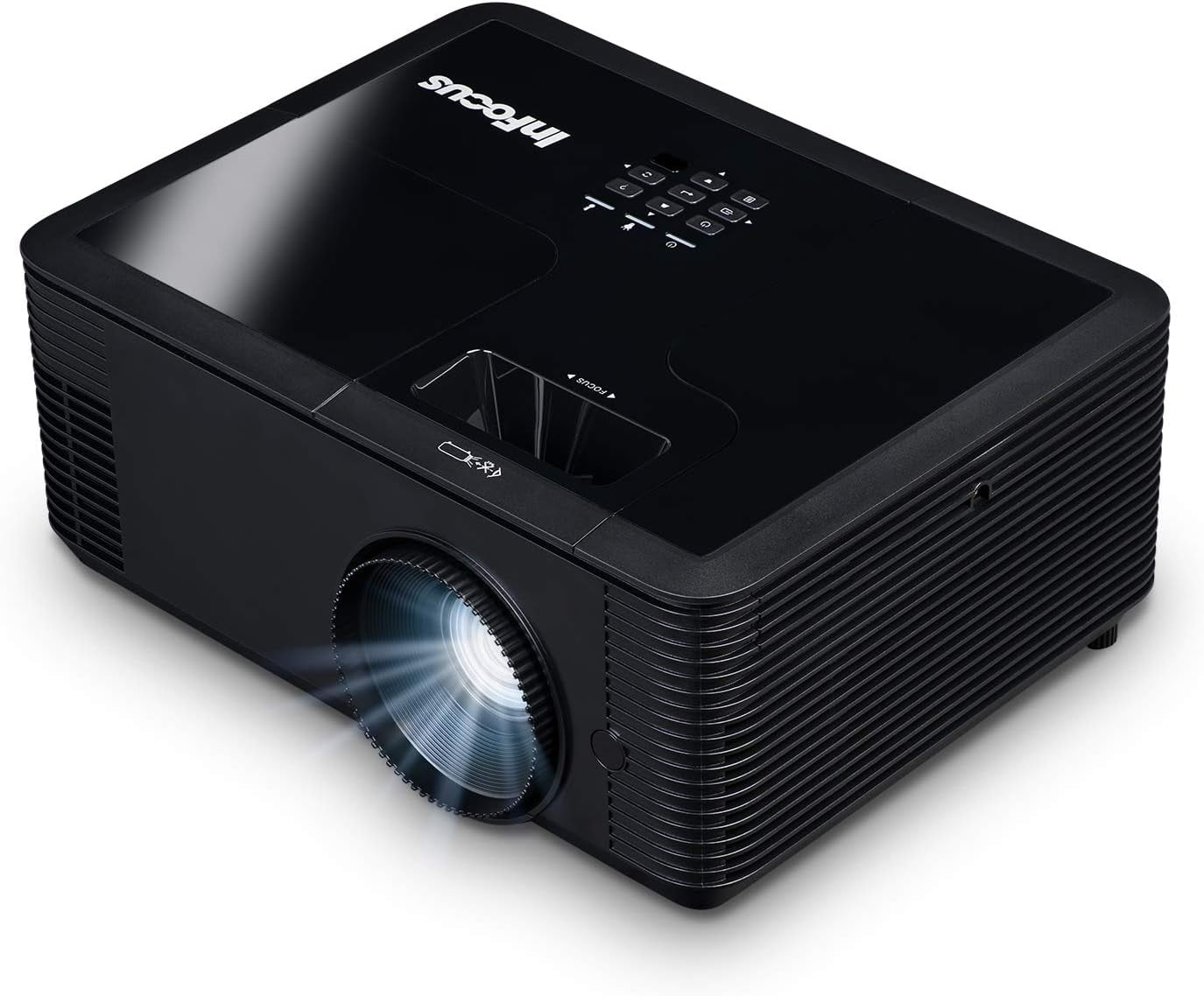 InFocus IN2136 DLP WXGA 1200x800 4500 Lumens, 1.3X Zoom, 3X HDMI, VGA, 3D and Wi-Fi Ready TechStation Projector