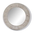 thumbnail image 1 of InFurniture WK1811M 27.5 in. Solid Recycled Fir Mirror - Round, 1 of 2