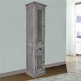thumbnail image 1 of InFurniture WK1937SC-G 79 in. Rustic Solid Fir Side Cabinet in Grey Driftwood, 1 of 3