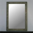 thumbnail image 1 of InFurniture WK8126-G 26 in. Rustic Solid Fir Mirror In Grey, 1 of 3