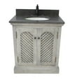 thumbnail image 1 of InFurniture WK8131-G plus WK top 31 in. Rustic Solid Fir Sink Vanity In Grey-No Faucet, 1 of 5