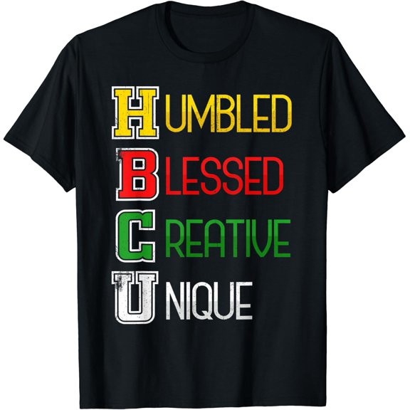 InGENIUS HBCU Apparel Humbled Blessed Creative University Alumni T-shirt