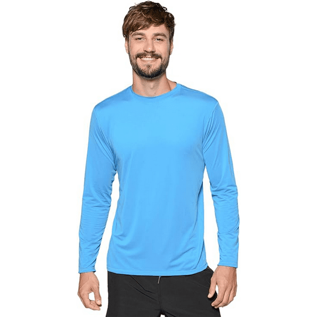 InGear Dry Fit Swim Shirts For Men Uv Sun Protective Rash Guard Workout ...