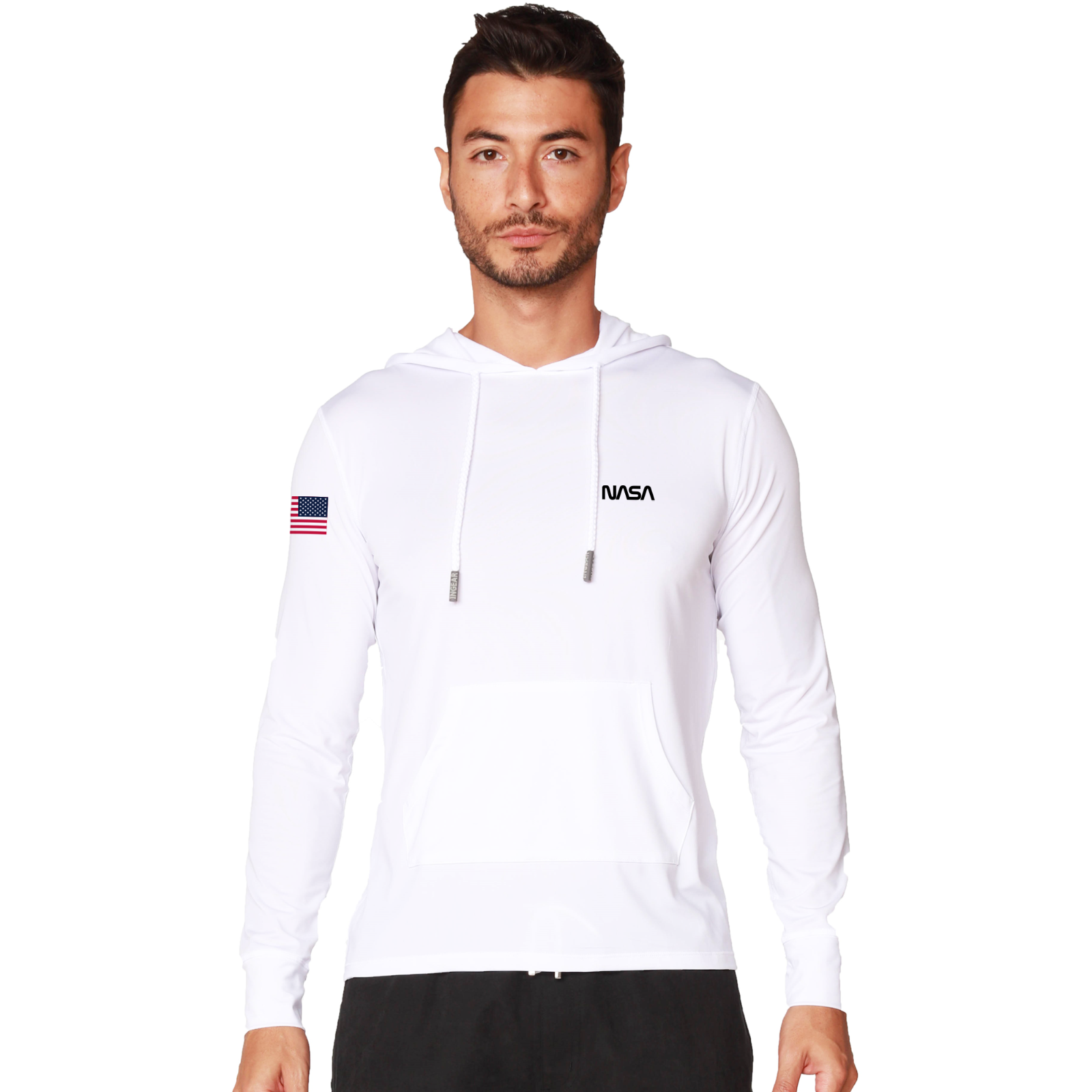 NASA Nasa Space And Saturn Hoodie Men -NASA Designs, Male x-Large ...