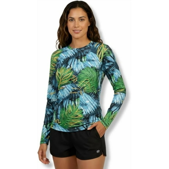 INGEAR Sun Shirt Beach Coverup for Women’s UPF 50+, Green, M