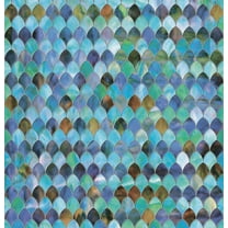 InHome 47" x 24" Sea Glass Static Privacy Window Film