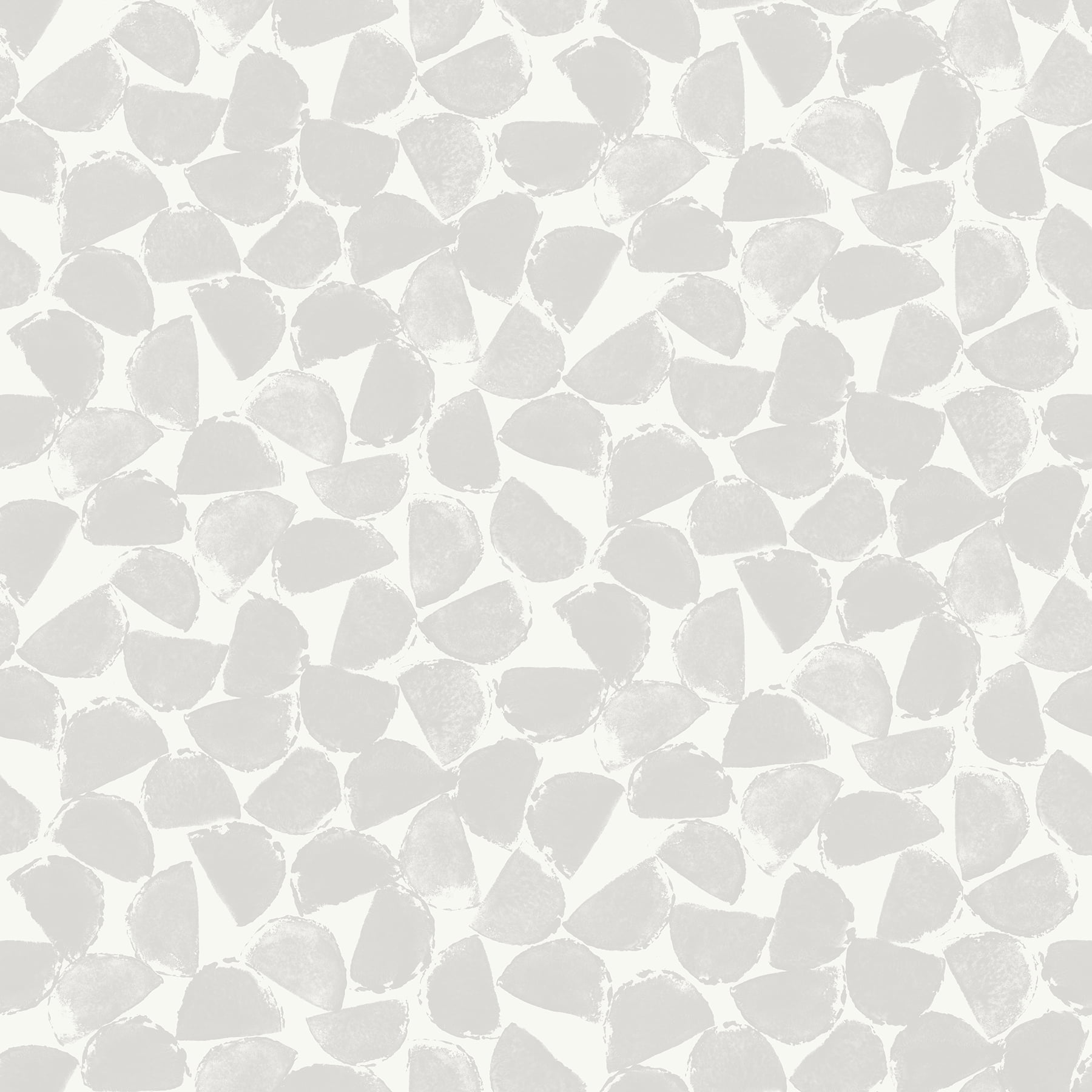 InHome Bliss Print Grey Peel & Stick Wallpaper