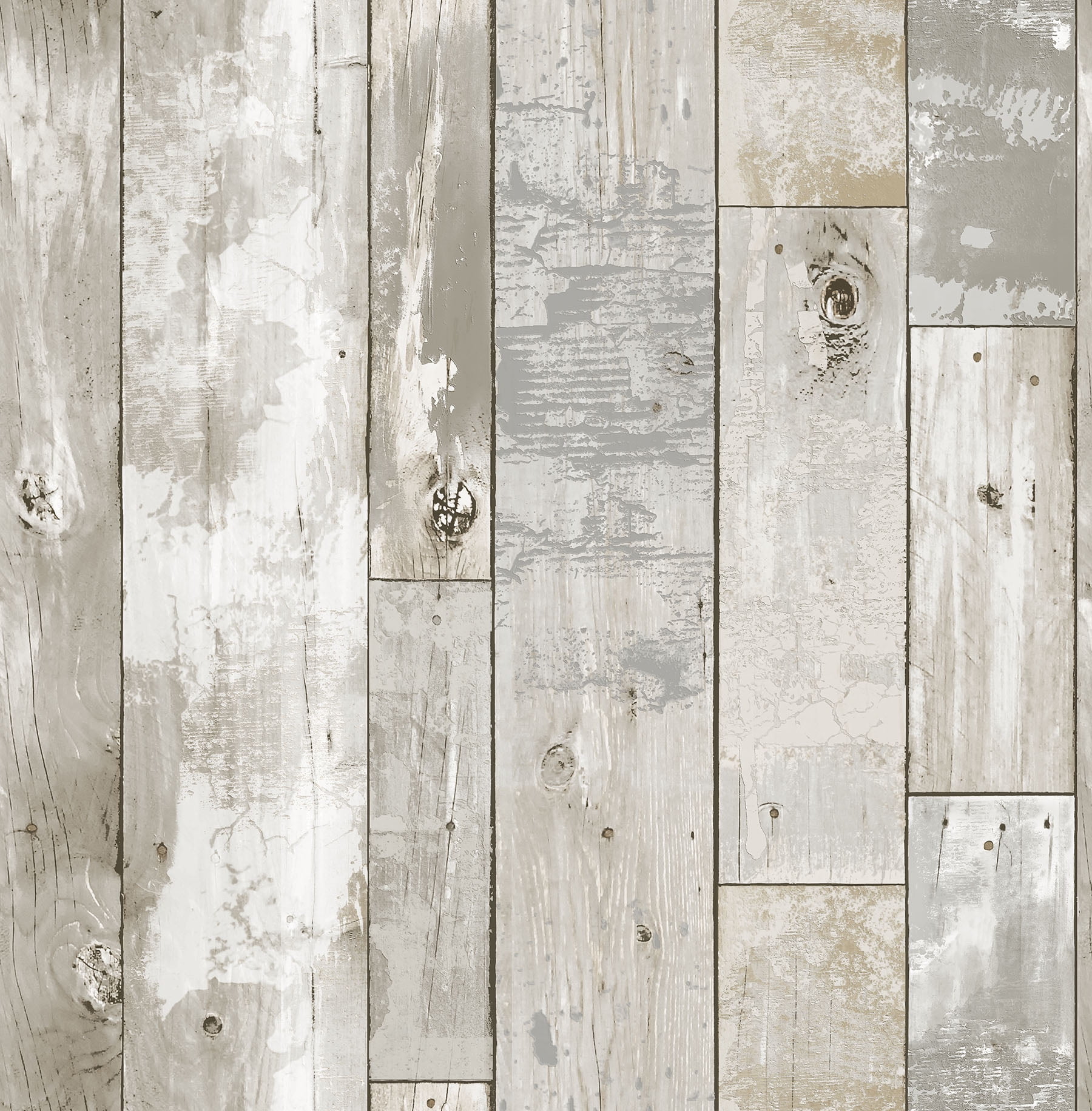 Caltero Wood Wallpaper Peel and Stick Wallpaper, Wood Plank