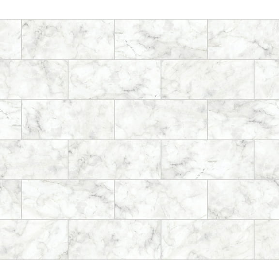 InHome Marble Tile Peel and Stick Backsplash