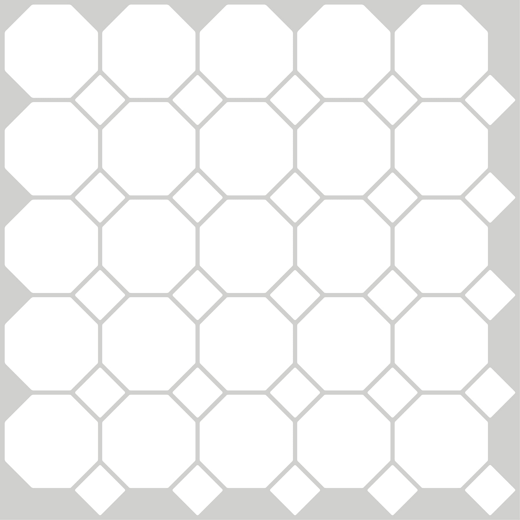 InHome Octagon 10 in. x 10 in. Peel and Stick Resin Backsplash Tiles (4-Pack) InHome Octagon 10 in. x 10 in. Peel and Stick Resin Backsplash Tiles (4-Pack)