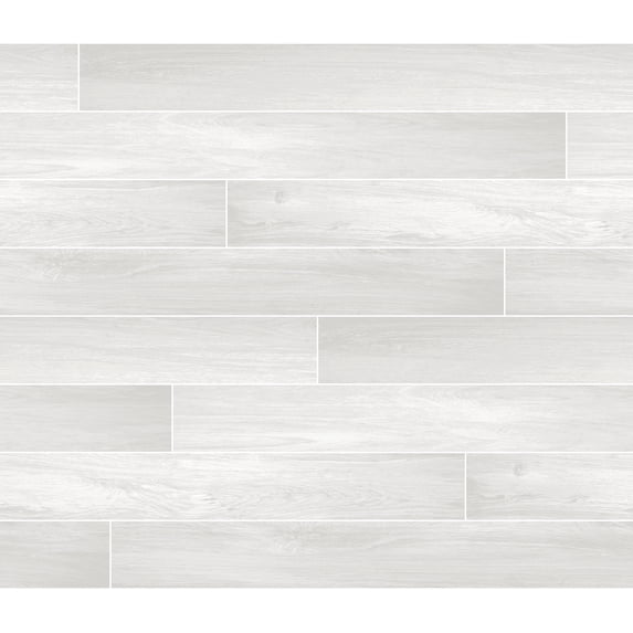 InHome White PVC Peel & Stick Backsplash Decoration