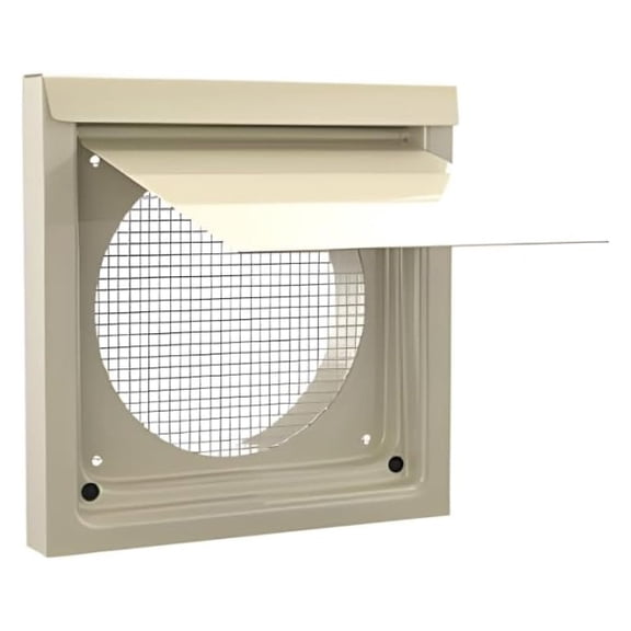 InOvate 6” Premium Wall Vent (No Collar) (Tan)