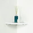 thumbnail image 1 of InPlace Shelving 10" W x 10" D x 1.88" H, One Corner Shelf Kit, White, 1 of 5