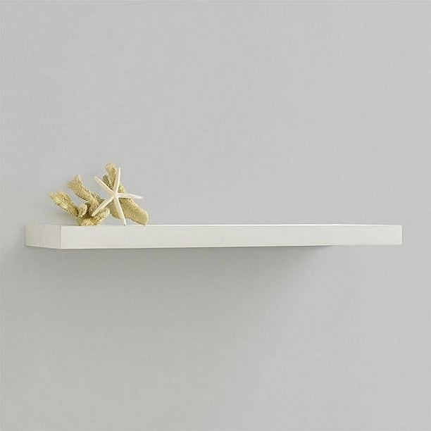 InPlace Shelving, 0191801, Size 47 W x 10 D x 2 H, Floating Wood Wall