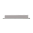 thumbnail image 1 of InPlace Shelving Bedroom Deep Picture Ledge Floating Shelf Wood Wall-Mounted Display, Grey, 1 of 6