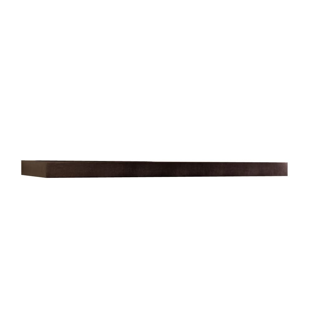 InPlace Shelving, Espresso Lewis Hyman 9084650 Floating Wall Shelf, 48