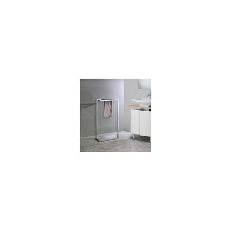 IN Room Furniture Designs Transitional Metal Towel Stand in Chrome